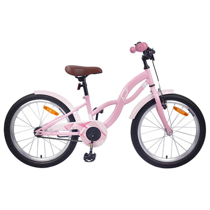 vidaXL Kids Bike 20 Inches for 6-11 Years Old Light Pink