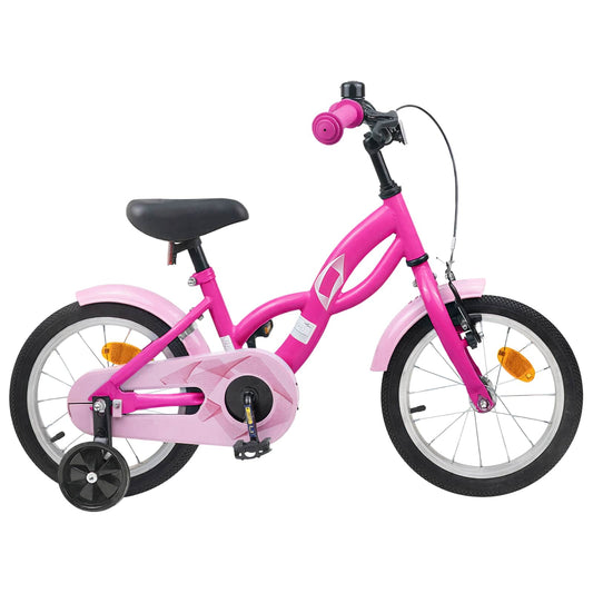 vidaXL Kids Bike 16 Inches for 4-6 Years Old Dark Pink