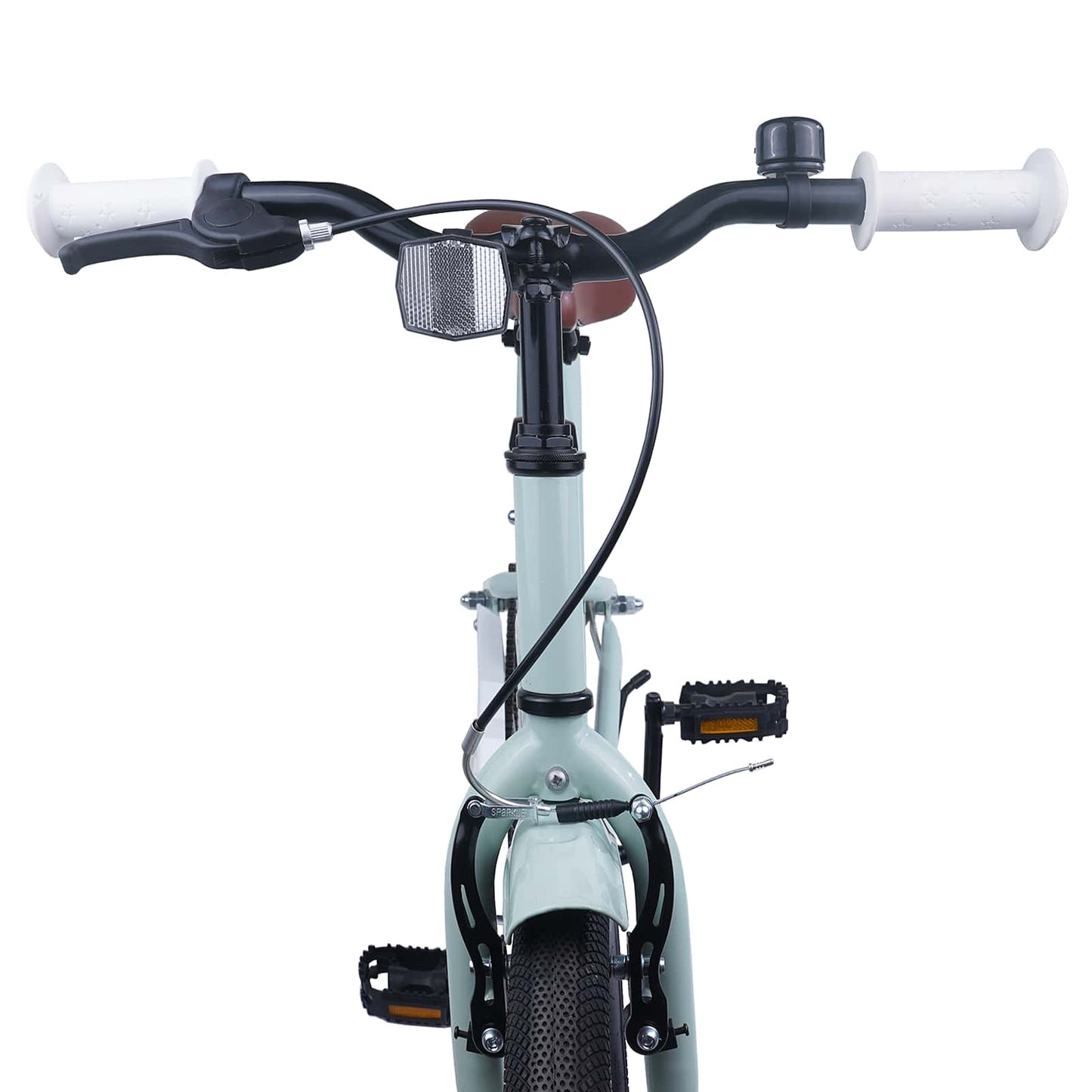 vidaXL Kids Bike 22 Inches for 7-12 Years Old Light Green