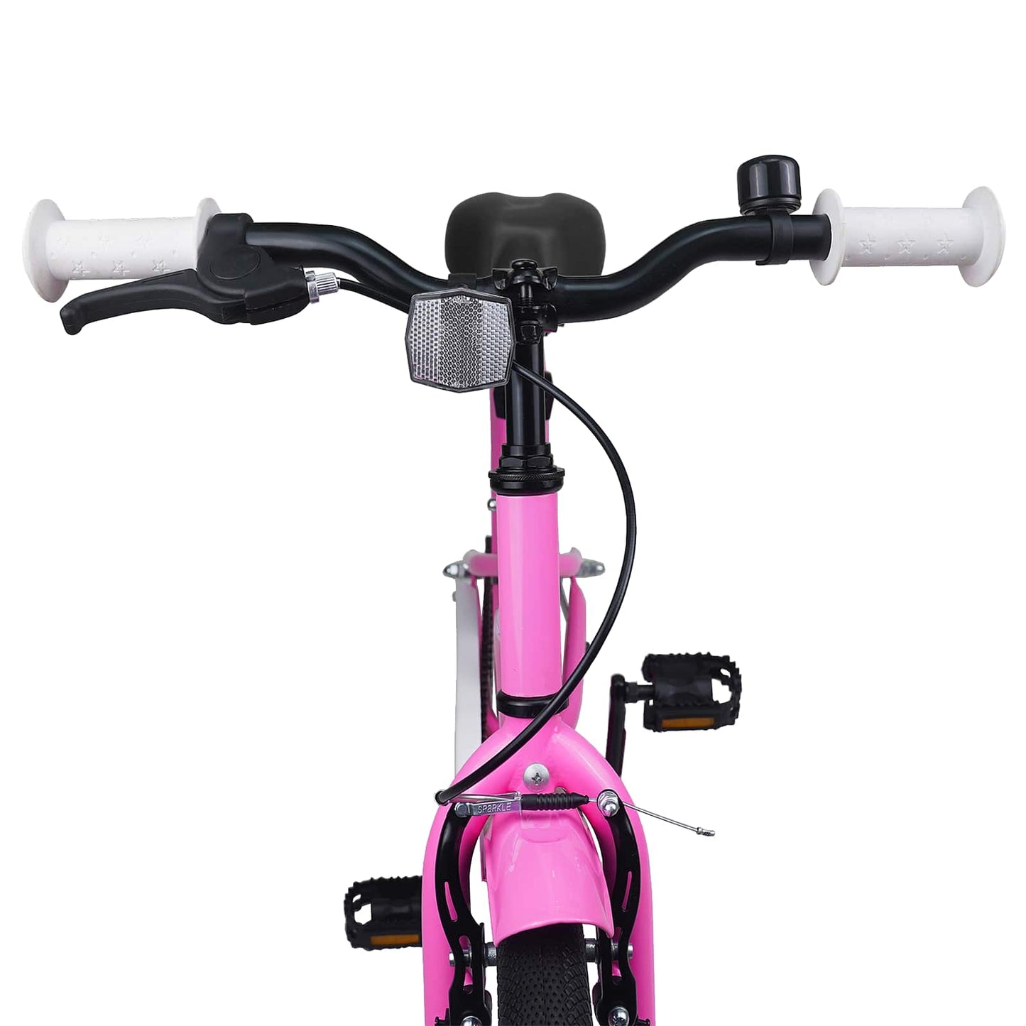 vidaXL Kids Bike 18 Inches for 5-7 Years Old Dark Pink