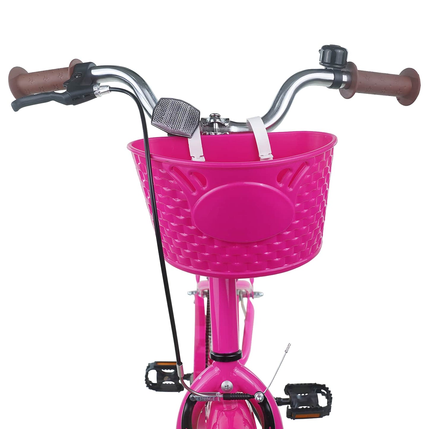 vidaXL Kids Bike 24'' for 8-12 Years Old Dark Pink