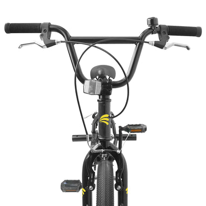 vidaXL BMX Bike 20 Inches for over 9 Years Old Black