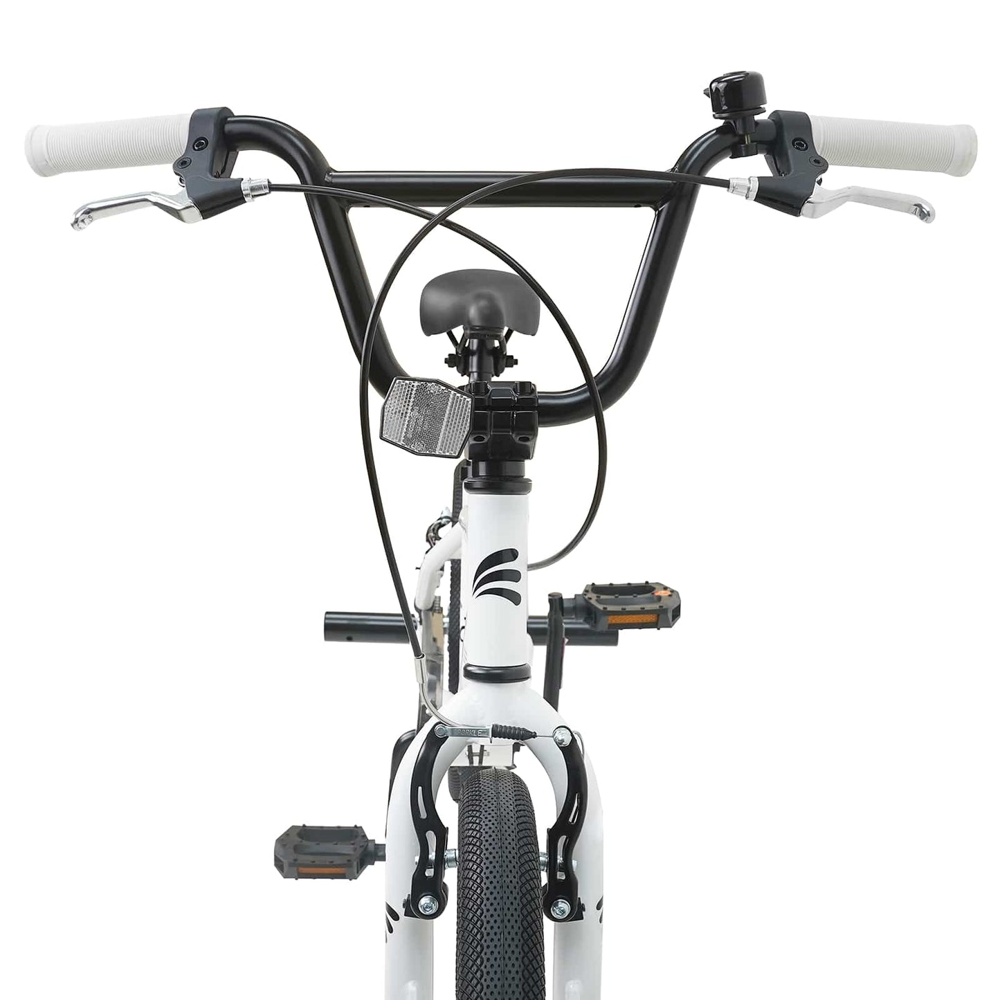 vidaXL BMX Bike 20 Inches for over 9 Years Old White