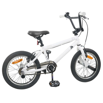 vidaXL BMX Bike 20 Inches for over 9 Years Old White