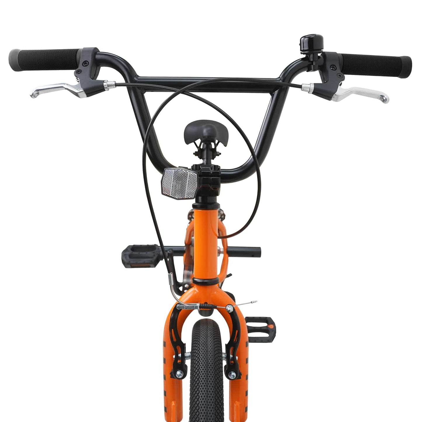 vidaXL BMX Bike 16 Inches for 5-8 Years Old Orange