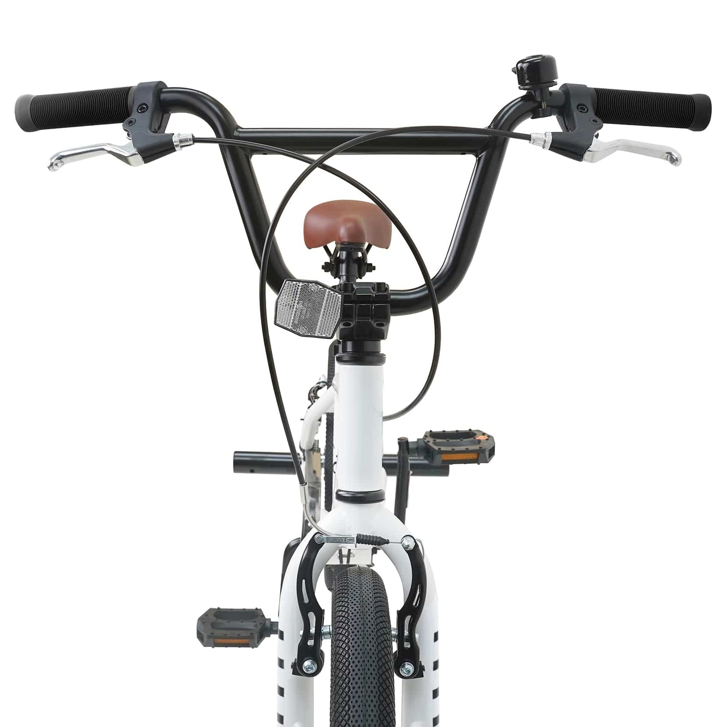 vidaXL BMX Bike 16 Inches for 5-8 Years Old White