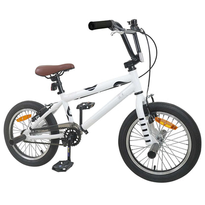 vidaXL BMX Bike 16 Inches for 5-8 Years Old White