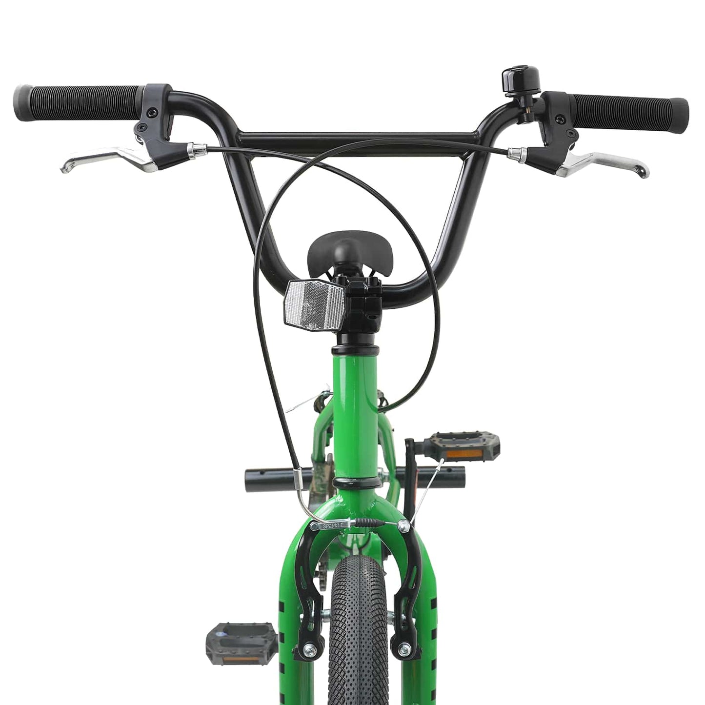 vidaXL BMX Bike 16 Inches for 5-8 Years Old Green