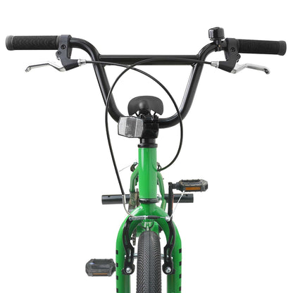 vidaXL BMX Bike 16 Inches for 5-8 Years Old Green