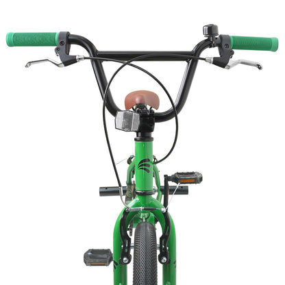 vidaXL BMX Bike 16 Inches for 5-8 Years Old Green