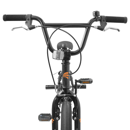 vidaXL BMX Bike 20 Inches for 9 Years Old Black