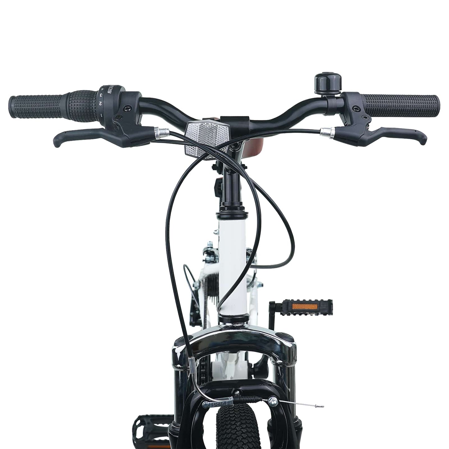 vidaXL Mountain Bike 24 Inches 6-Speed for 8-12 Years Old White