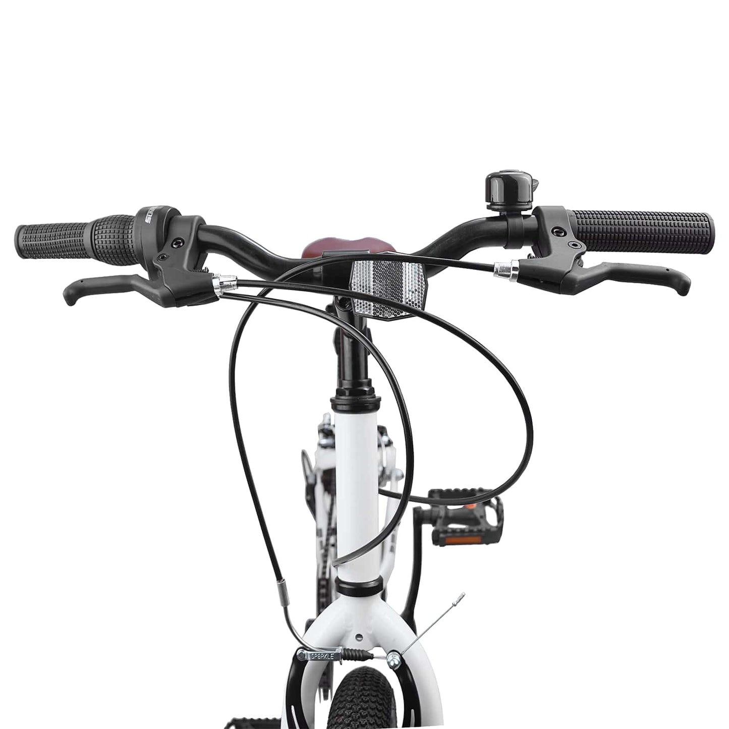 vidaXL Mountain Bike 20'' 6-Speed for 5-8 Years Old White