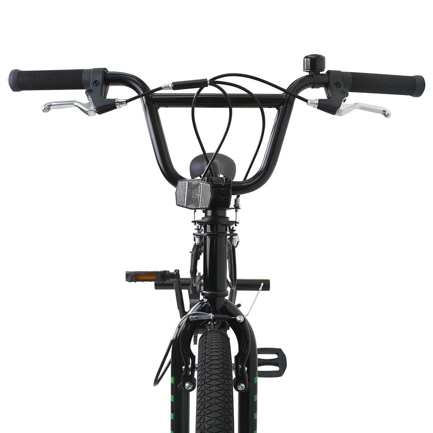 vidaXL BMX Bike 20 Inches for over 9 Years Old Black