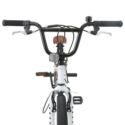 vidaXL BMX Bike 20 Inches for over 9 Years Old White
