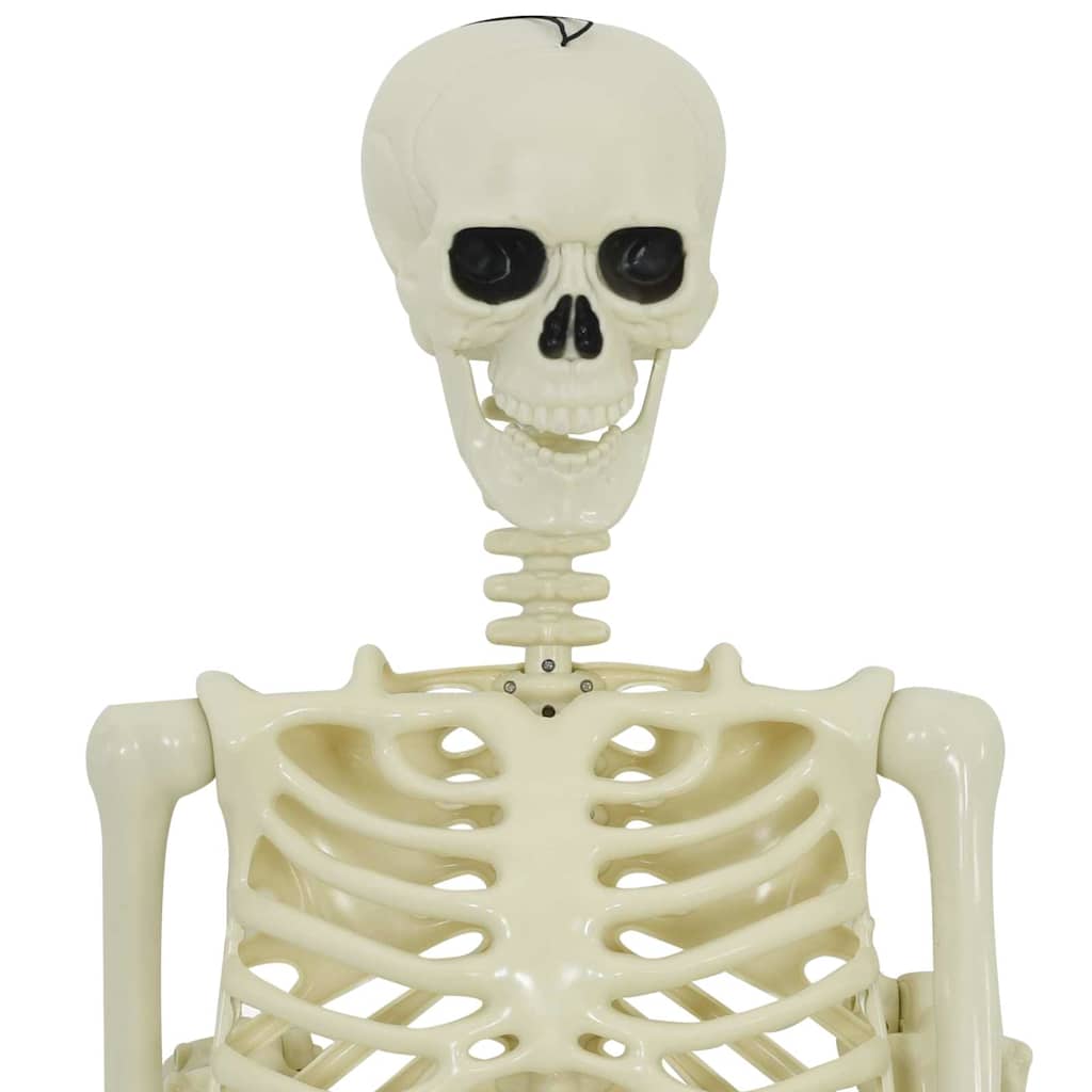 vidaXL Halloween Decoration Skeleton 2 pcs White Polypropylene