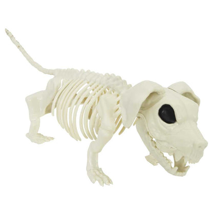 vidaXL Halloween Decoration Skeleton 2 pcs White Polypropylene