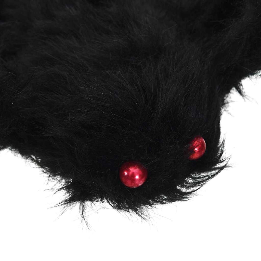 vidaXL Halloween Spider Decoration 6 pcs Black 75 cm Polyester
