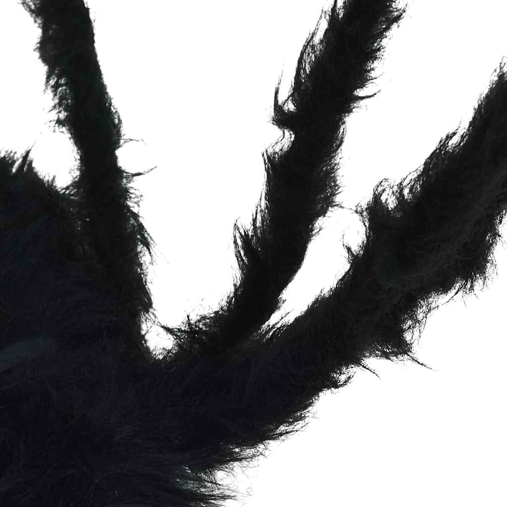 vidaXL Halloween Spider Decoration 6 pcs Black 75 cm Polyester