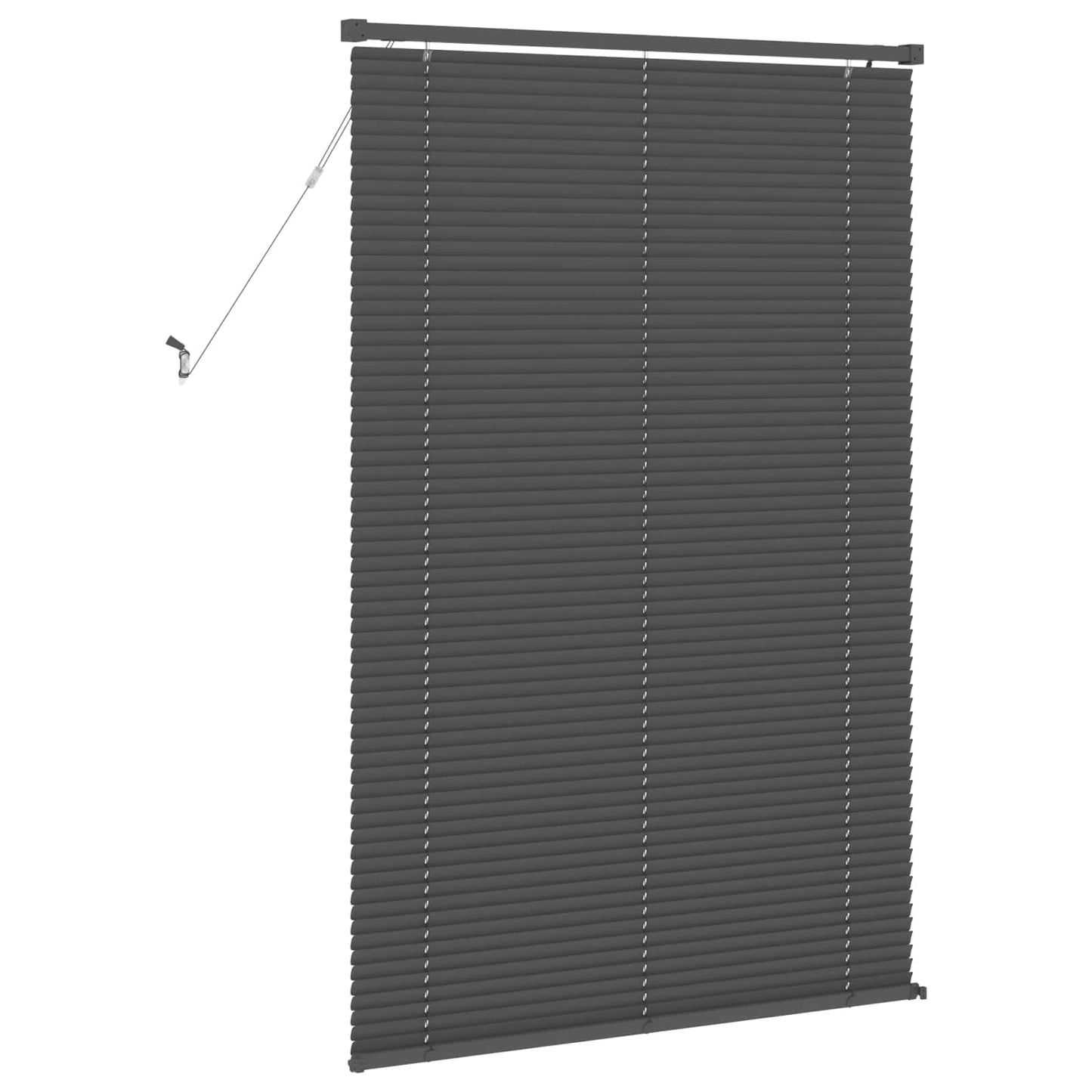 vidaXL Venetian Blind Silver Grey 150 x 100 cm 25 mm PVC
