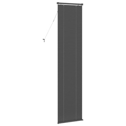 vidaXL Venetian Blind Silver Grey 213 x 60 cm 25 mm PVC