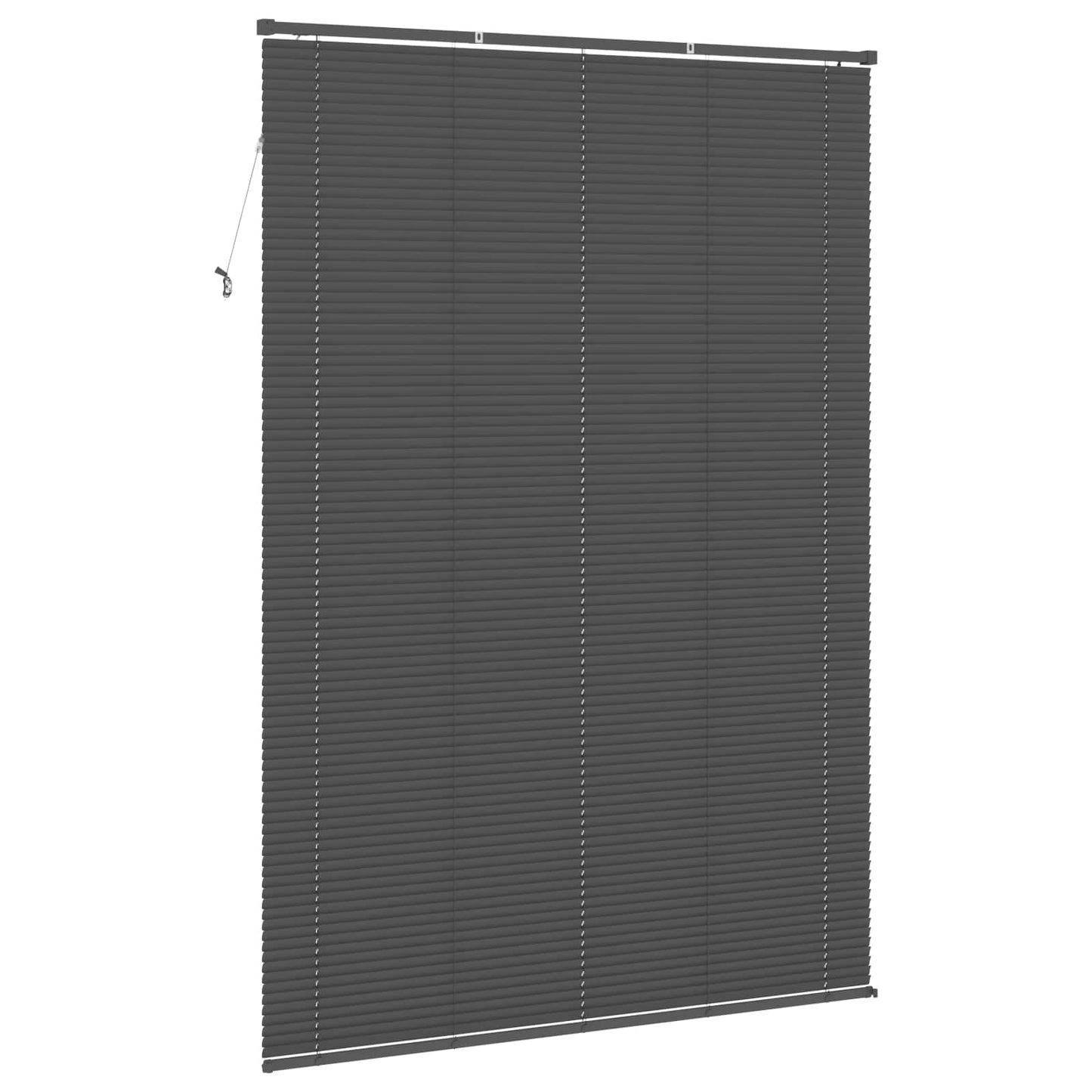 vidaXL Venetian Blind Silver Grey 213 x 160 cm 25 mm PVC
