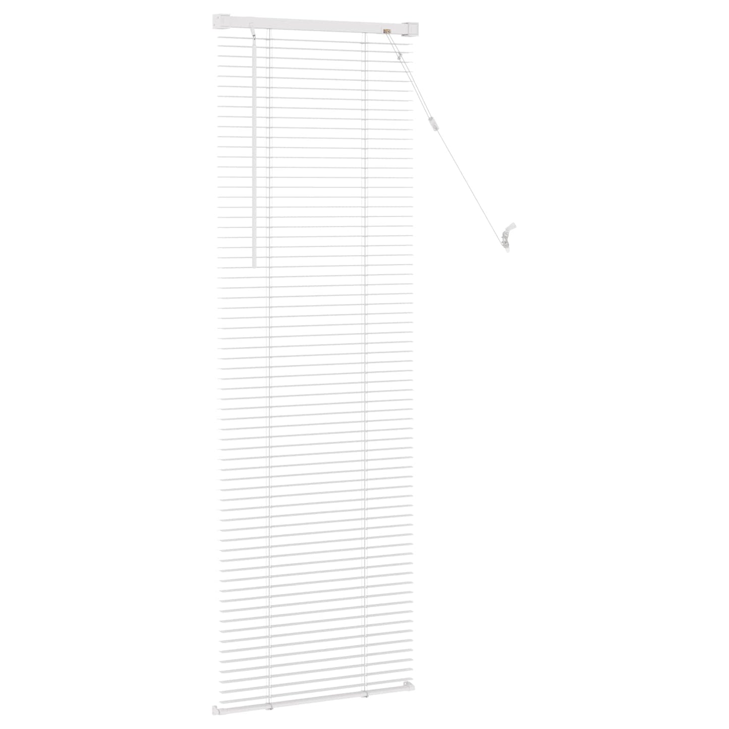 vidaXL Venetian Blind White 150 x 40 cm 25 mm PVC