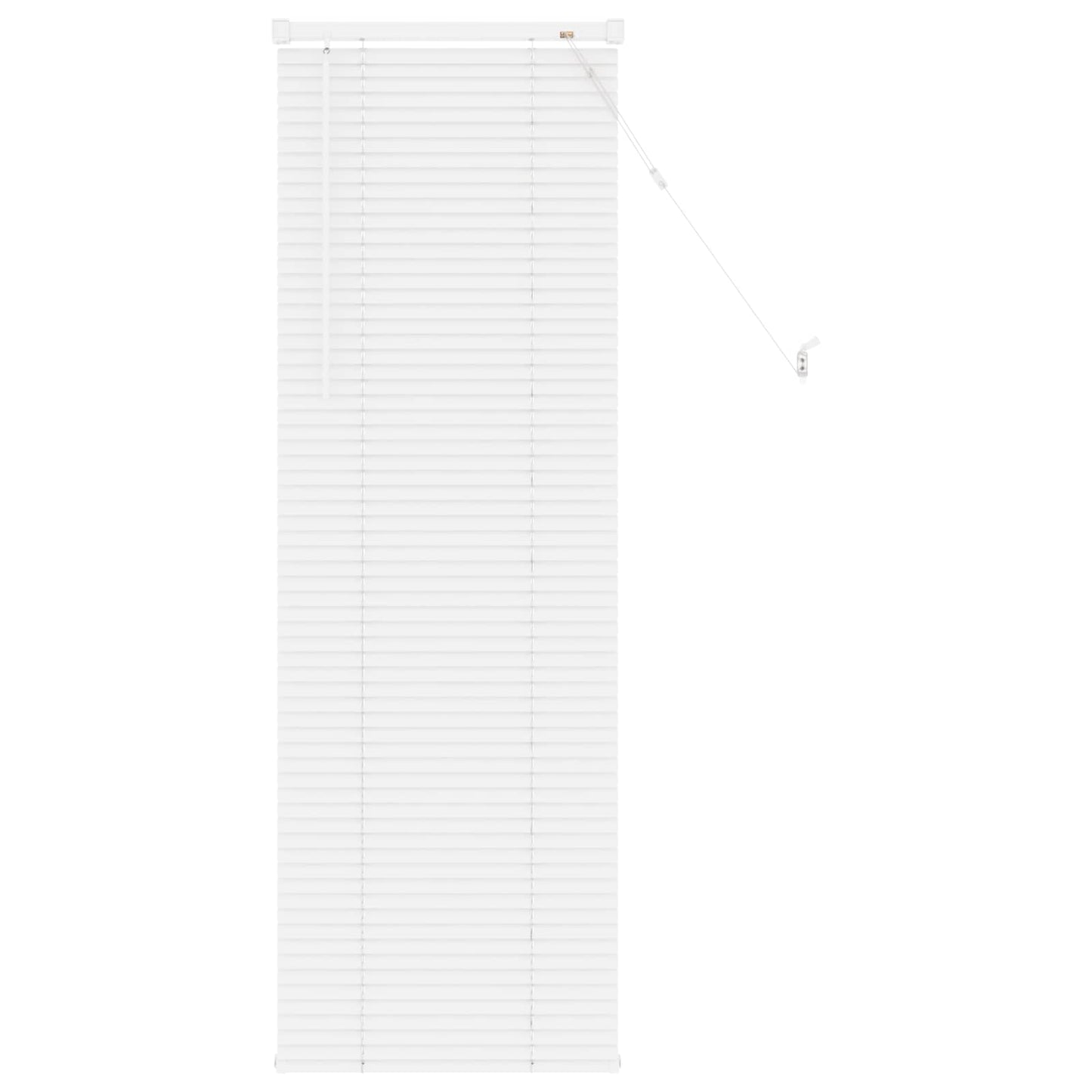 vidaXL Venetian Blind White 150 x 50 cm 25 mm PVC