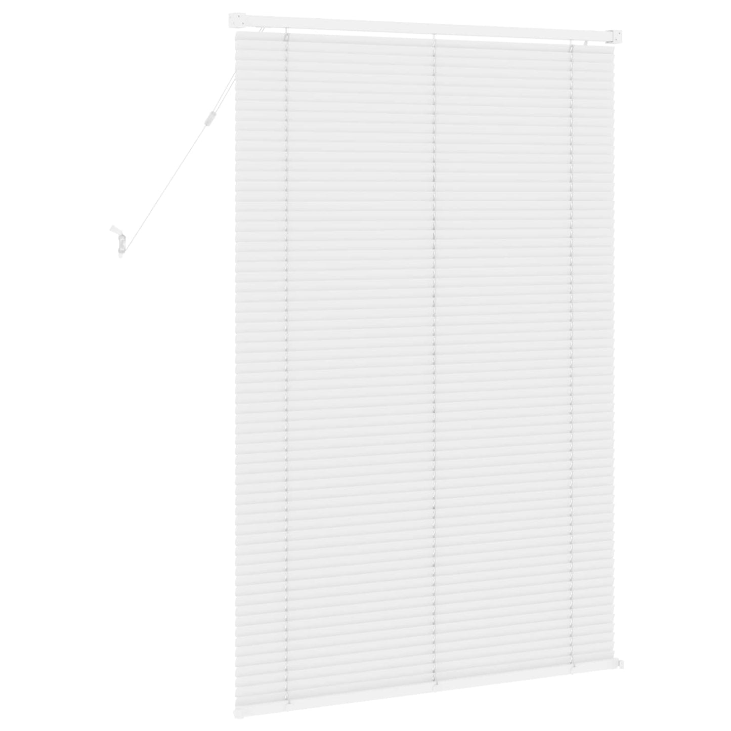 vidaXL Venetian Blind White 150 x 80 cm 25 mm PVC