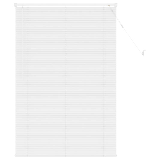 vidaXL Venetian Blind White 150 x 90 cm 25 mm PVC