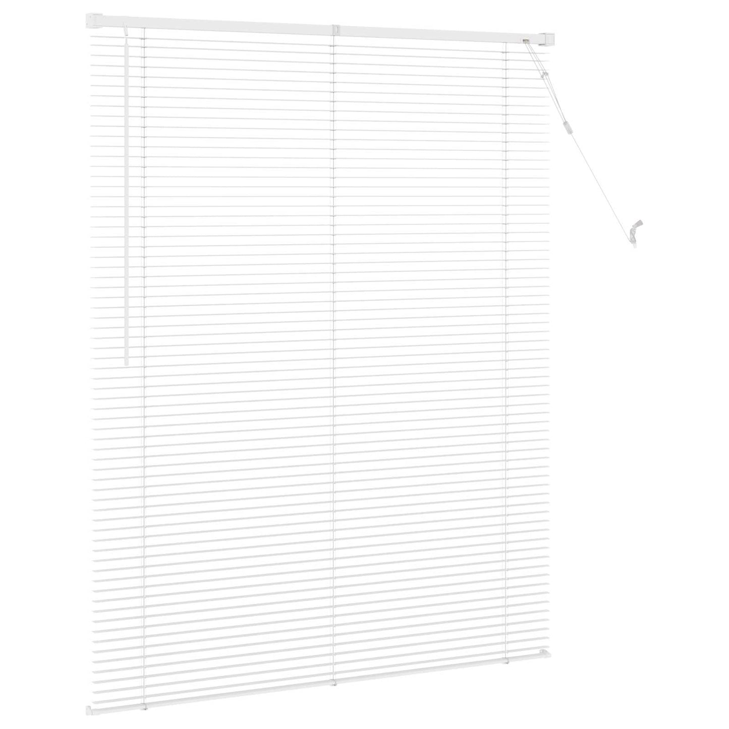 vidaXL Venetian Blind White 150 x 120 cm PVC
