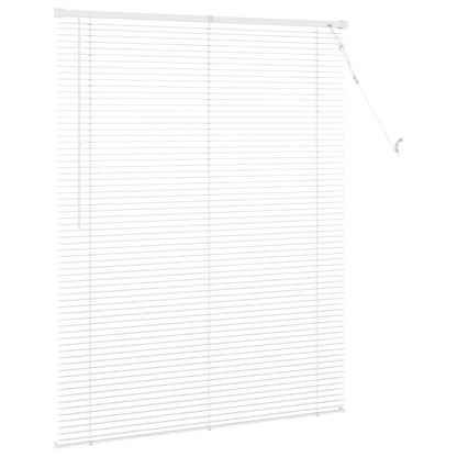 vidaXL Venetian Blind White 150 x 120 cm PVC