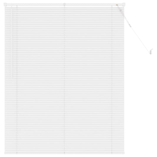 vidaXL Venetian Blind White 150 x 120 cm 25 mm PVC