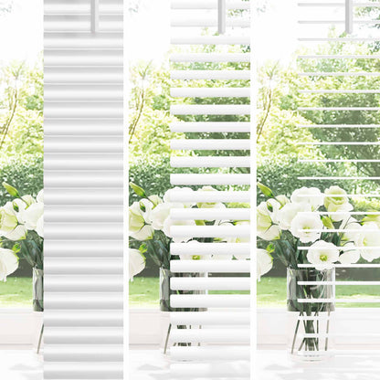 vidaXL Venetian Blind White 150 x 150 cm 25 mm PVC