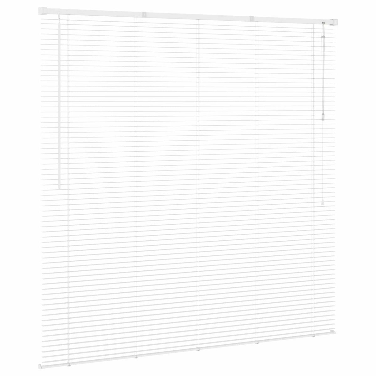 vidaXL Venetian Blind White 150 x 150 cm 25 mm PVC