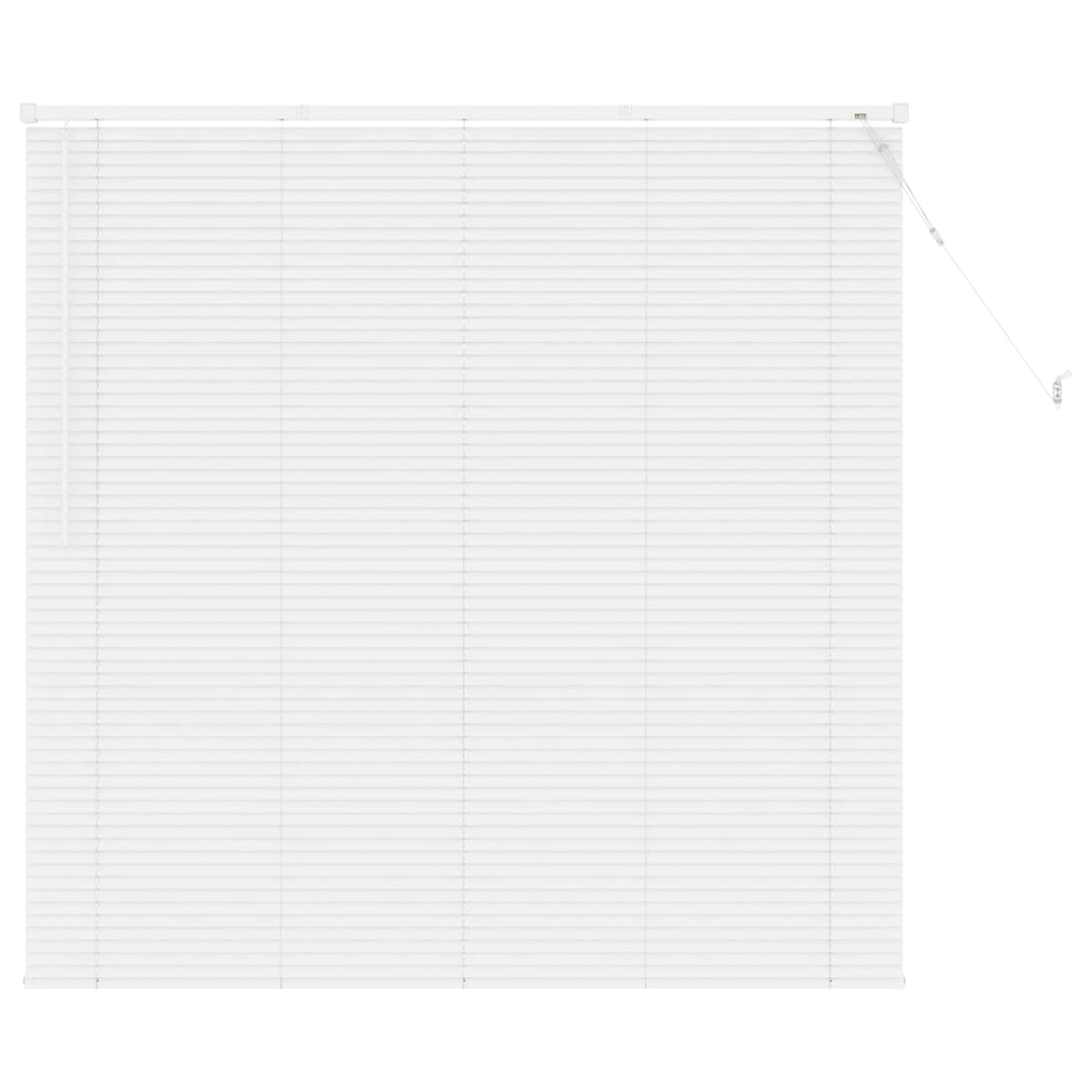 vidaXL Venetian Blind White 150 x 150 cm 25 mm PVC