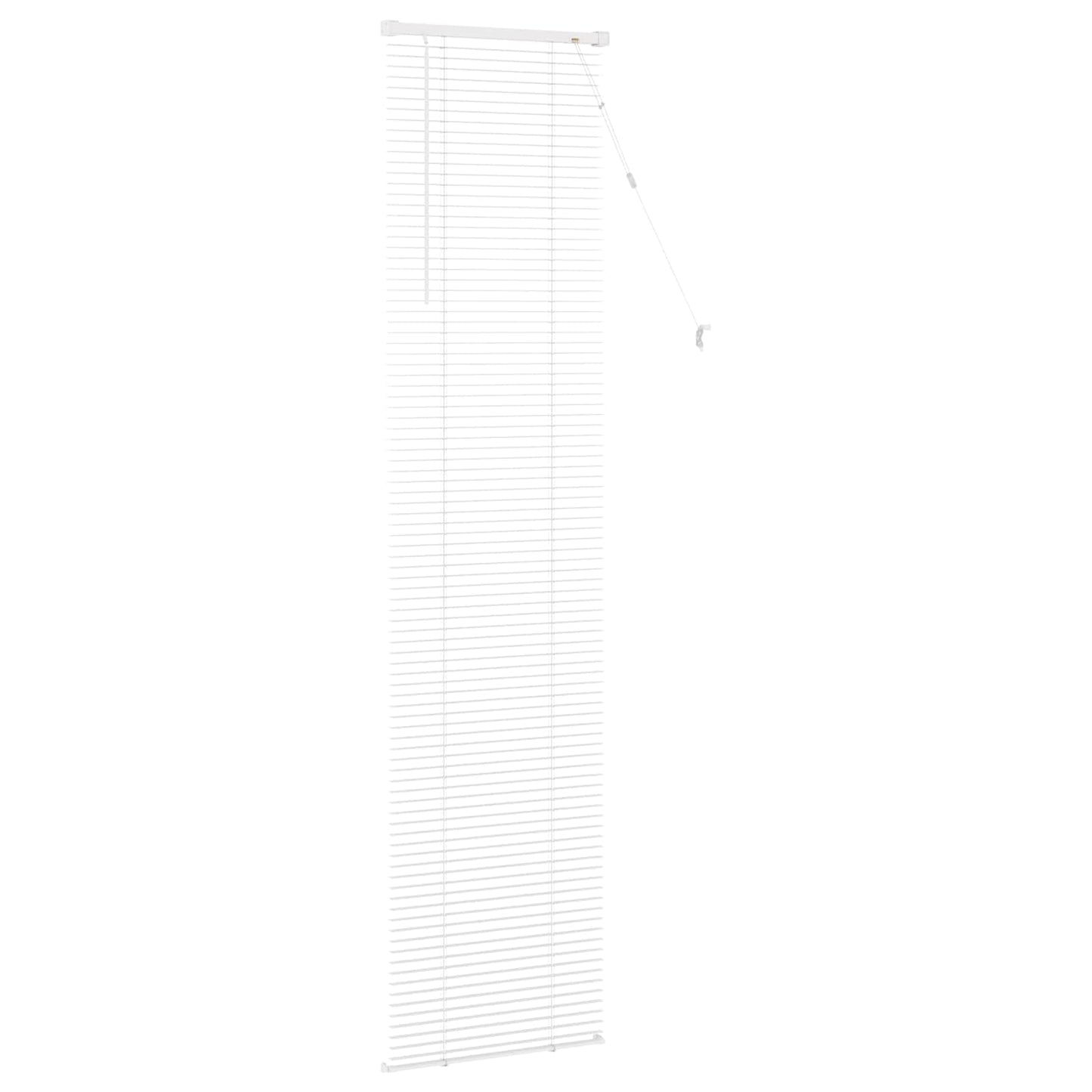 vidaXL Venetian Blind White 213 x 40 cm 25 mm PVC
