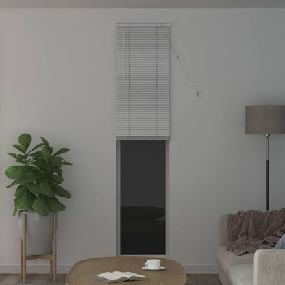 vidaXL Venetian Blind White 213 x 60 cm 25 mm PVC