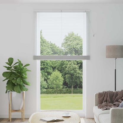 vidaXL Venetian Blind White 213 x 120 cm PVC