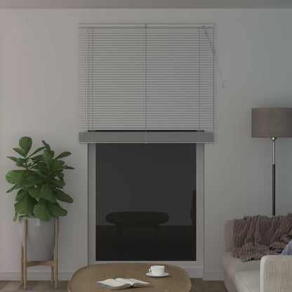 vidaXL Venetian Blind White 213 x 120 cm PVC