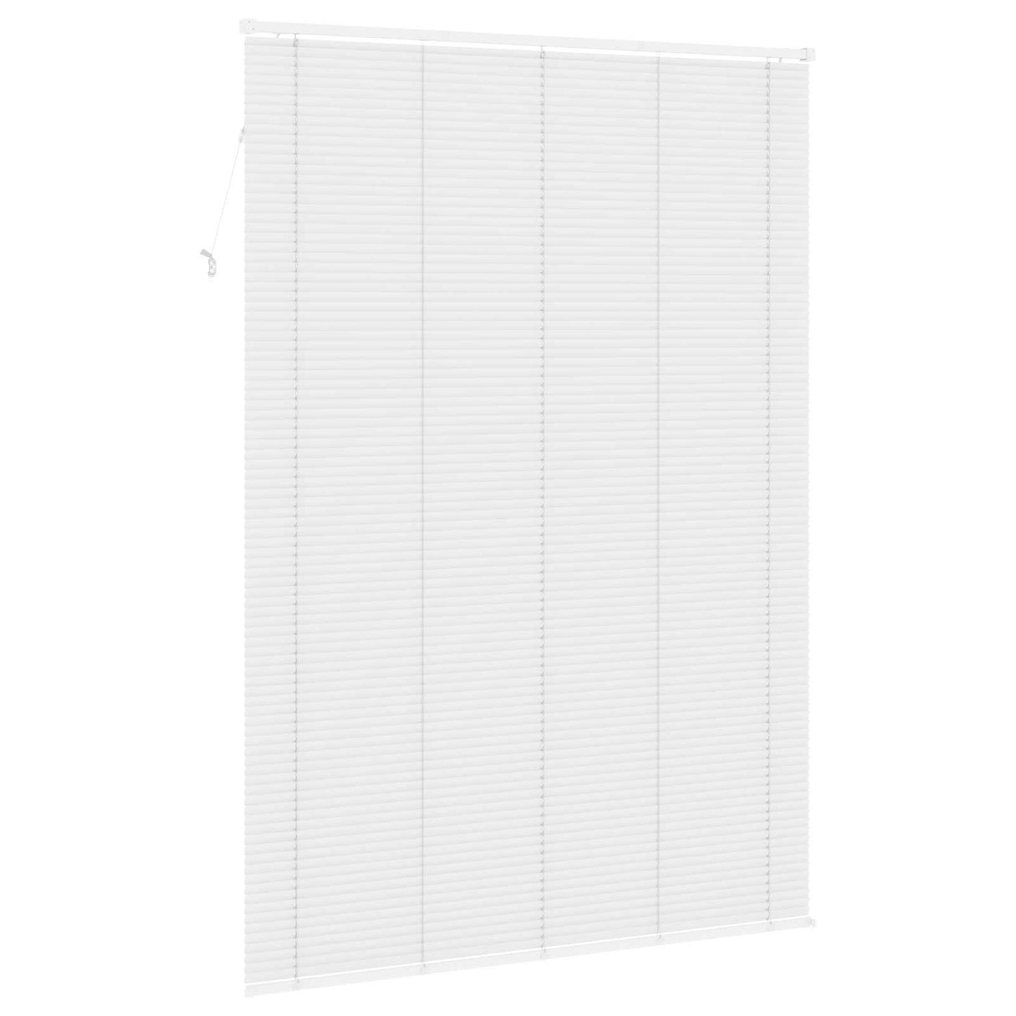 vidaXL Venetian Blind White 213 x 130 cm 25 mm PVC