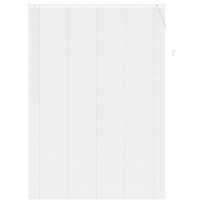 vidaXL Venetian Blind White 213 x 130 cm 25 mm PVC