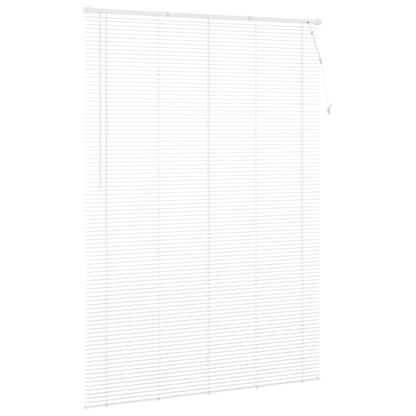 vidaXL Venetian Blind White 213 x 150 cm 25 mm PVC