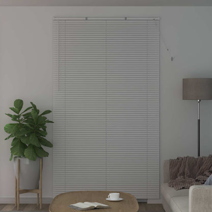 vidaXL Venetian Blind White 213 x 160 cm 25 mm PVC
