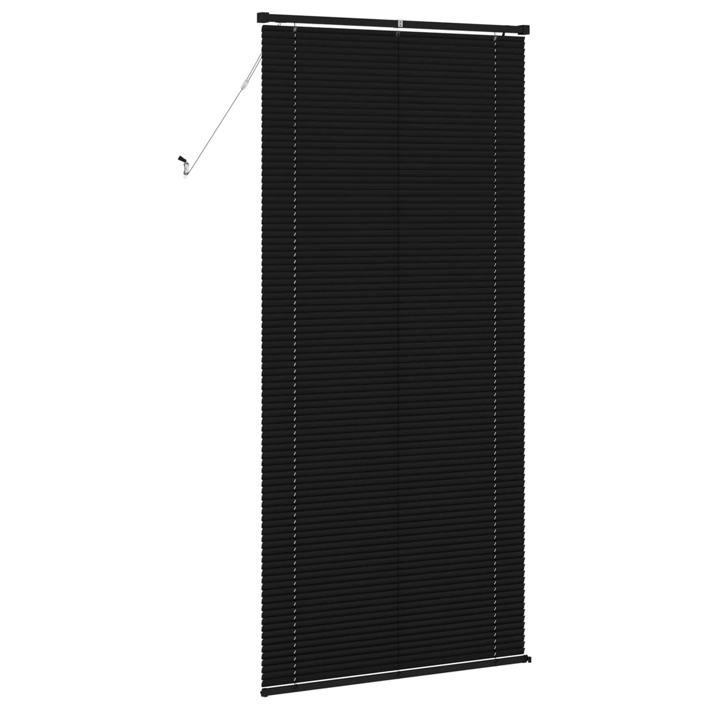 vidaXL Venetian Blind Black 213 x 100 cm 25 mm PVC