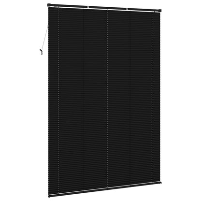 vidaXL Venetian Blind Black 213 x 160 cm 25 mm PVC