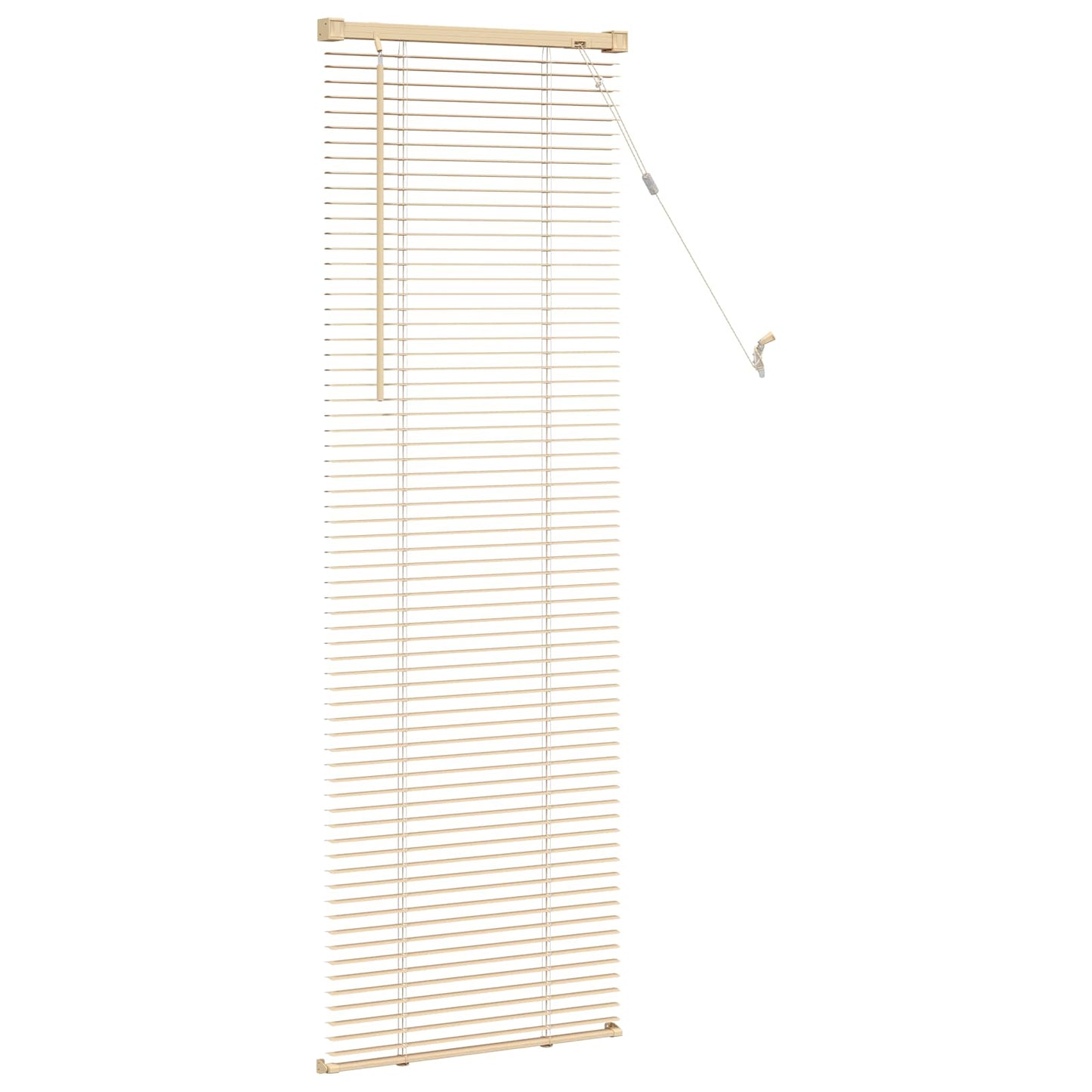 vidaXL Venetian Blind Light Brown with Pattern 150 x 40 cm 25 mm PVC