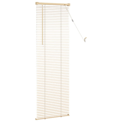 vidaXL Venetian Blind Light Brown with Pattern 150 x 40 cm 25 mm PVC