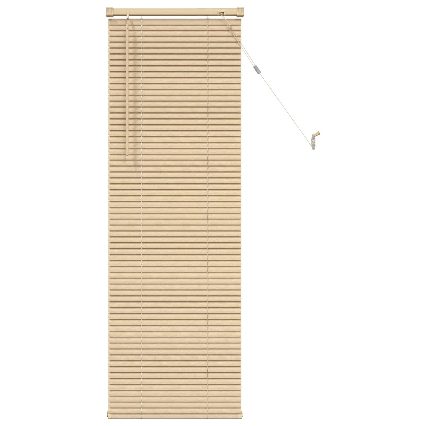 vidaXL Venetian Blind Light Brown with Pattern 150 x 40 cm 25 mm PVC