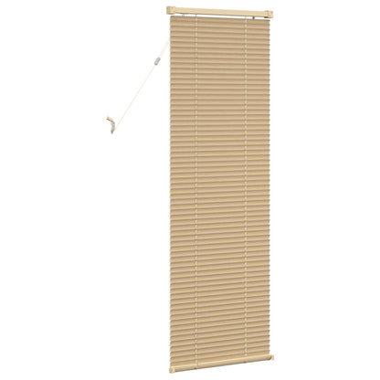 vidaXL Venetian Blind Light Brown with Pattern 150 x 50 cm 25 mm PVC